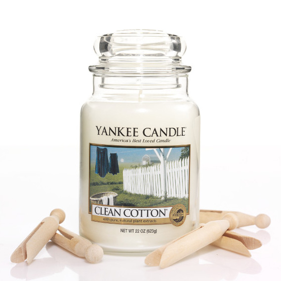 Yankee Candle Clean Cotton Housewarmer 623g 006994