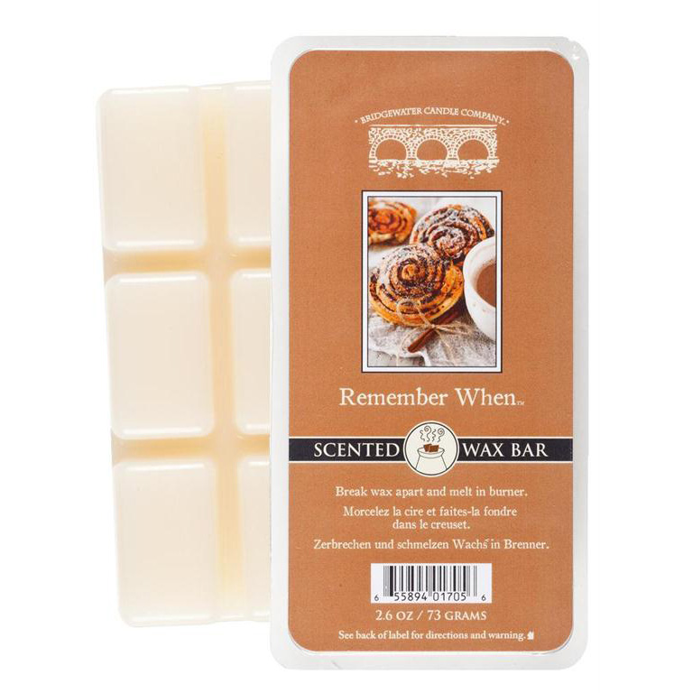 Bridgewater Candle Breakable Wax Bar Remember When 025553
