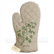 Clayre & Eef Ofenhandschuh Herbs Check HC.44