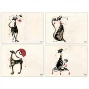 Pimpernel Tischsets "Catitudes" 4 Stk.