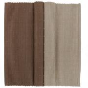 Clayre & Eef Stofftischset Tischset sand 33x48cm