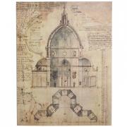 Bild Wandbild Kathedrale Kunstdruck 59x45cm