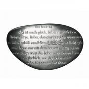 R�der Alu Poesie Stein Poesiestein "Liebe"
