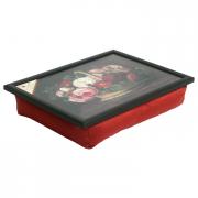 Knietablett / Laptray Rosenkorb