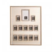 Bilderrahmen Fotorahmen Holz Long Island creme-wei�