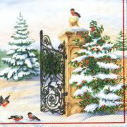 IHR Servietten Cocktail 25x25cm Silent Season