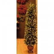 Tannenbaum S�ule Premium Kunsttanne m. Licht 210cm