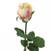 Dutchessrosenknospe Rose Seidenblume malve 49cm