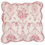 Clayre & Eef Kissenh�lle Kissen Toile de Jouy Vichy Karo 40x40cm