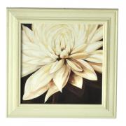 Wandbild Blumen Kunstdruck Blumenmotiv gerahmt 22x22cm