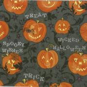 IHR Servietten Lunch 33x33cm Halloween K�rbis schwarz