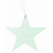 R�der Colored Christmas Stern gefrostet Snow