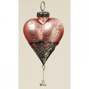 Herz Dekoh�nger Vintage rosa