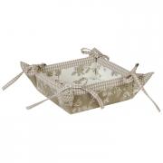 Clayre & Eef Brotkorb Etoffe de Clayre Rosen creme beige