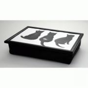 Knietablett / Laptray Katzen