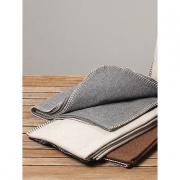 Decke Kuscheldecke Plaid 130x170cm braun