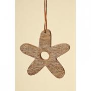 Anh�nger Dekoh�nger Blume aus Holz 11cm