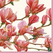 Ambiente Servietten Lunch 33x33cm Magnolia Garden cream