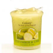 Colony Cucumber & Lime Homescenter Votivkerze