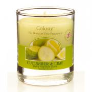 Colony Cucumber & Lime Duftkerze im Glas klein