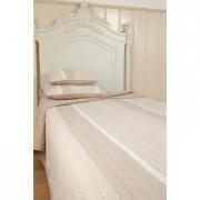 Clayre & Eef Tagesdecke Plaid Quilt beige creme Patchwork 180x26