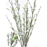 Beerenzweig Kunstblume Beerenstrauch creme 85cm