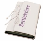 Buchh�lle Wickel - Umschlag Bettlekt�re lila