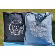 Tasche Tragetasche Beutel Country Club dunkelblau