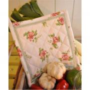 Artefina Topflappen Emma Rose rosa 2 tlg.