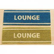 Fussmatte Kokosmatte Lounge blau 75cm