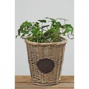 Pflanzkorb a. Weide Pflanztopf Home Landhaus 18cm