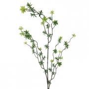 Bl�tterzweig Kunstblume m. Beeren gr�n-gelb 86cm