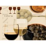Andrews Tischsets Wein Vinum 4 Stk.