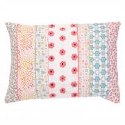 Clayre & Eef Kissen Patchwork Streifen bunt 35x50cm