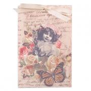 Clayre & Eef Sachet m. Fruchtduft Nostalgiemotiv