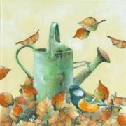 IHR Servietten Lunch 33x33cm Meisen Herbst