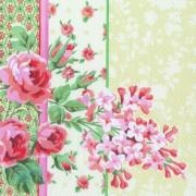IHR Servietten Cocktail 25x25cm Cornwall Rose