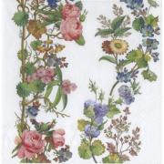 IHR Servietten Cocktail 25x25cm La Violetta Rosen