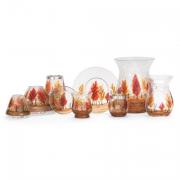 Yankee Candle Autumn Leaves Crackle Kerzenteller klein
