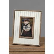 Bilderrahmen Rahmen f�r 10x15cm creme - braun
