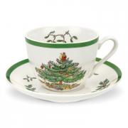 Spode Christmas Tree Tasse m. Untertasse 0,2l