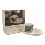 Colony Becher Dear Santa Tasse m. Untertasse Keramik