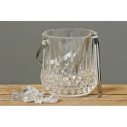 Eisw�rfel-Eimer Eiseimer Glas nostalgisch