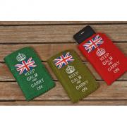 Handytasche Union Jack Smartphone Sleeve dunkelgr�n