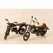 Dekoobjekt Motorrad Metall Handarbeit Mod. B