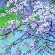 IHR Servietten Cocktail 25x25cm Japanese Blossoms Kirschbl�te