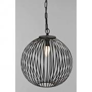 Deckenlampe aus Metall schwarz