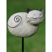 Gartenstab Gartenstecker Katze 45cm Mod. A