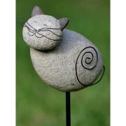 Gartenstab Gartenstecker Katze 45cm Mod. B