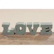 Aufsteller Schriftzug LOVE 10cm Shabby Chic